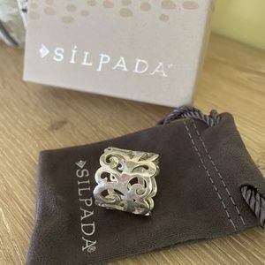 Silpada retired Eden Sterling Silver Ring